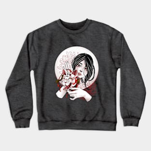 Kitsune Girl Crewneck Sweatshirt